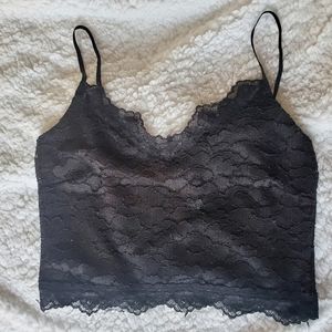 LACE CROP TANK 🖤 |